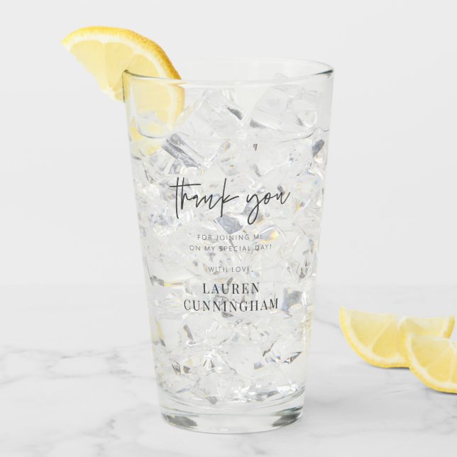 Modern enkel, minimalistisk Chic-Tack Glaskopp (Framsida Ice)