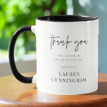 Modern enkel, minimalistisk Chic-Tack Mugg<br><div class="desc">Design består av modern chic-typografi med sans serif- och serif-teckensnitt.</div>