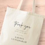 Modern enkel, minimalistisk Chic-Tack Tygkasse<br><div class="desc">Design består av modern chic-typografi med sans serif- och serif-teckensnitt.</div>