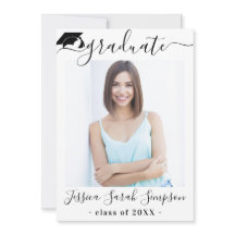 Modern enkel, minimalistisk PHOTO-Studentfest