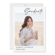 Modern enkel, minimalistisk PHOTO-Studentfest