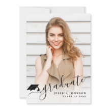 Modern enkel, minimalistisk PHOTO-Studentfest