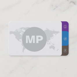 Modern enkel, minimalistisk Professionell av rent  Visitkort