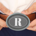 Modern Enkel Monogram Marskalkars Gift Bröllop<br><div class="desc">Skicka era marskalkar i sjön i stil med det här moderna monogramlåsbeslaget i bälte! Gör en marskalkar i perfekten. Den här låsbeslaget i bälte kommer att ge dig en speciell detalj till din stora . ・ Kolla vår butik för att samordna saker ・ Tittar för något lite annorlunda? Skicka ett...</div>
