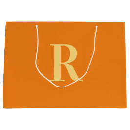 Modern enkel monogramOrange
