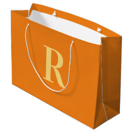 Modern enkel monogramOrange