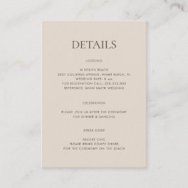 Modern enkel monogramsblandning och matchning av B Tilläggskort