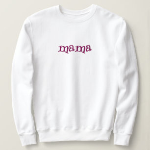 Modern enkel mor t-shirt present till bästa mamma 