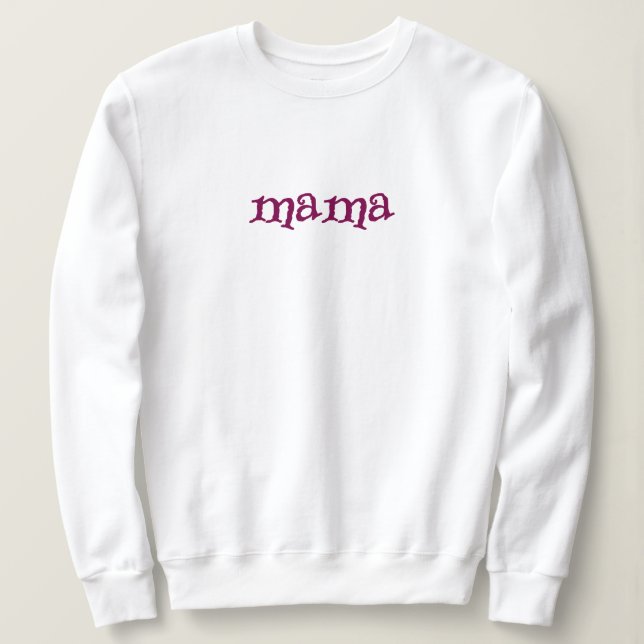 Modern enkel mor t-shirt present till bästa mamma  (Design framsida)