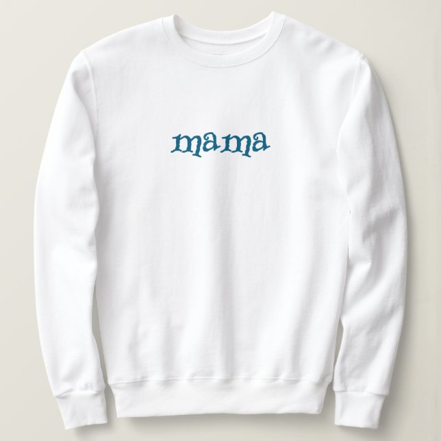 Modern enkel mor t-shirt present till bästa mamman (Design framsida)
