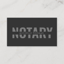 Modern enkel notarius publicus undertecknar Agent