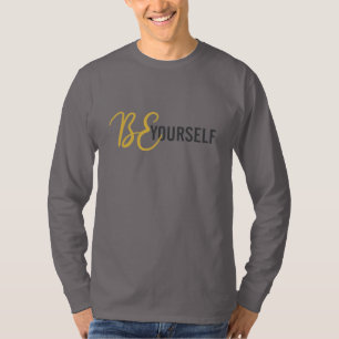 Modern, enkel och urbana bild av dig själv t shirt