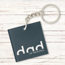Modern enkel Pappa-design med barnbarn Namn