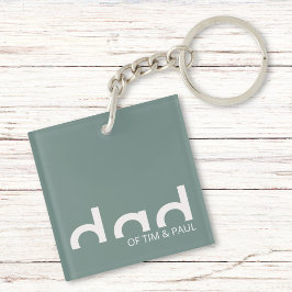 Modern enkel Pappa-design med barnbarn Namn