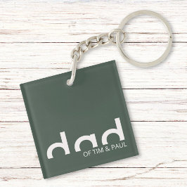 Modern enkel Pappa-design med barnbarn Namn