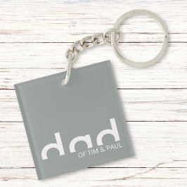 Modern enkel Pappa-design med barnbarn Namn