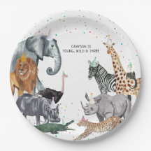 Modern enkel Papper Party djurfärgsfärg för djurfo