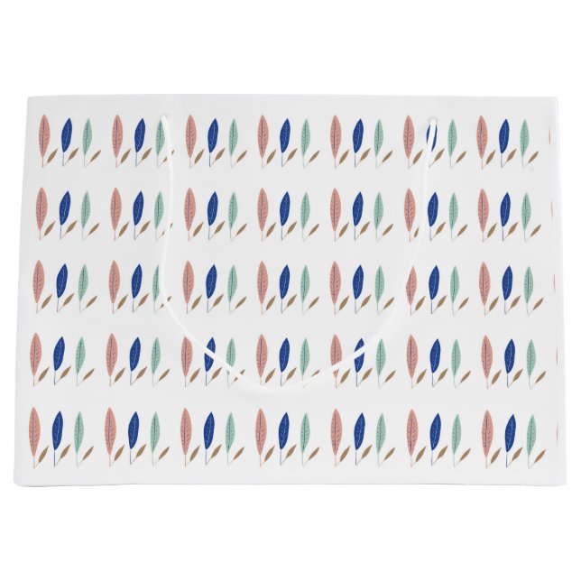 Modern enkel pastellminimalist löv (Framsidan)