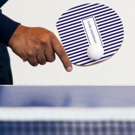 Modern enkel Personlig - marinerat Lodrät med  Pingisracket