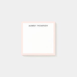 Modern enkel post-it block