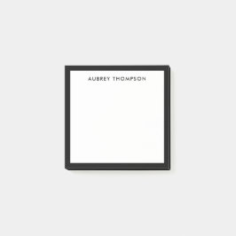 Modern enkel post-it block