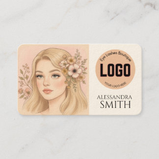 Modern Enkel Professionell Affärs Beige Rosa