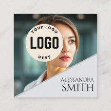 Modern enkel Professionell - affärsfotofyrkant