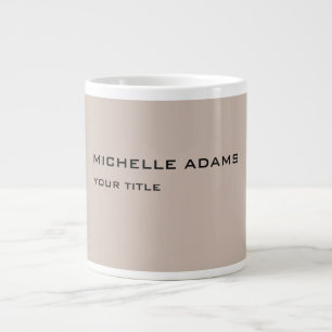 Modern enkel Professionell Jumbo Mugg