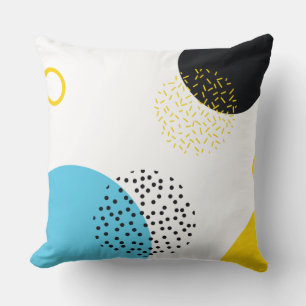Modern, enkel, rolig, Memphis stil geometrisk kons Kudde