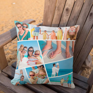 Modern enkel Roligt Anpassningsbar 9 Bilder Colla Kudde