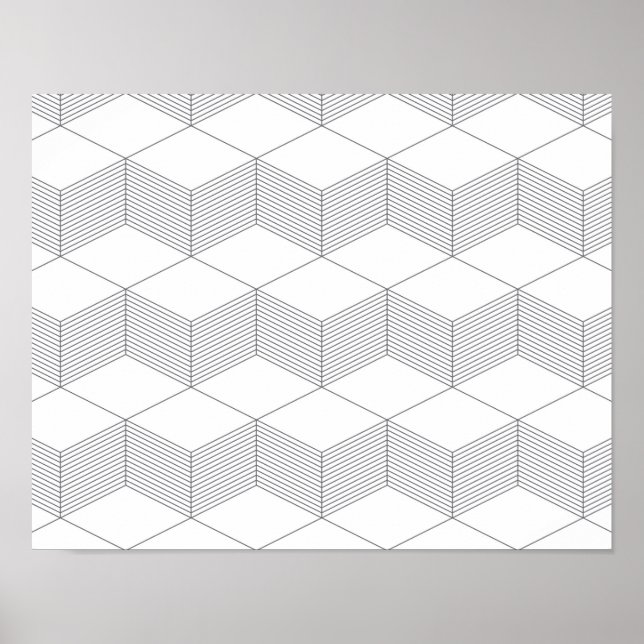 Modern, enkel, stads- och trendigets grafiska utfo poster (Framsidan)