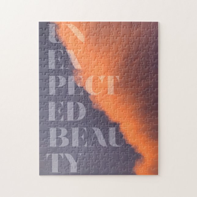 Modern, enkel, stadsplanering för oväntad skönhet pussel (Vertikal)