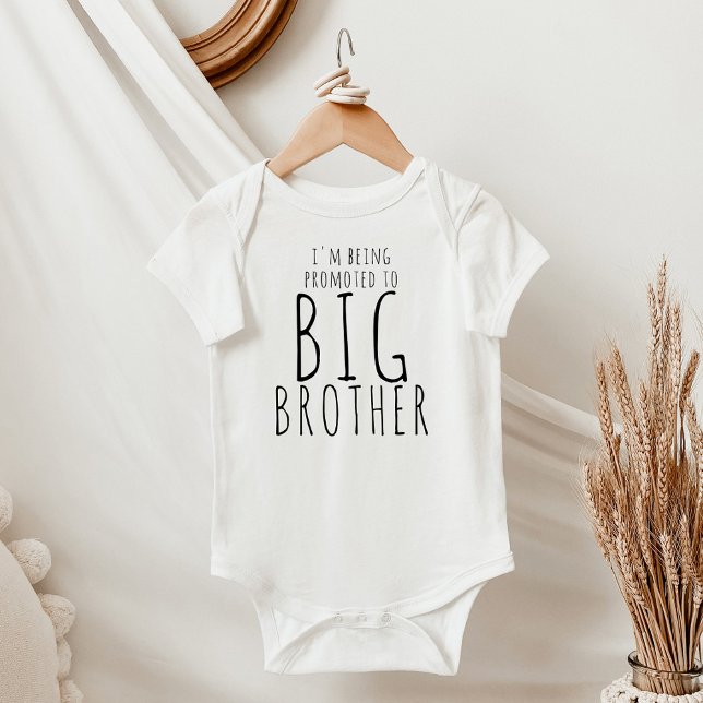 Modern enkel storebror i Baby-annonsen T Shirt (Skapare uppladdad)