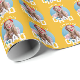 Modern Enkel Studentfoto Examen Presentpapper