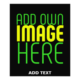 MODERN ENKEL SVART BILD TEXTMALL FOTOTRYCK