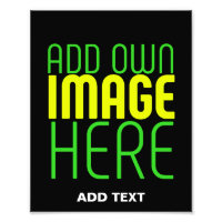 MODERN ENKEL SVART BILD TEXTMALL