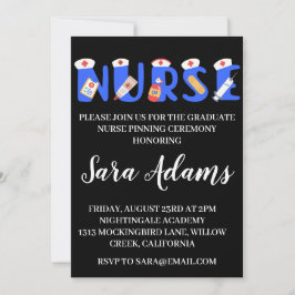 Modern enkel tandvårdsceremoni inbjudningar