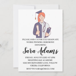 Modern enkel tandvårdsceremoni inbjudningar