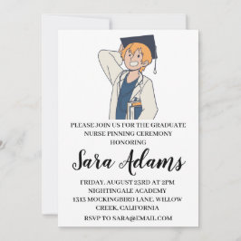 Modern enkel tandvårdsceremoni inbjudningar