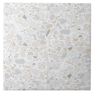 Modern enkel Terrazzo White Tile Kakelplatta