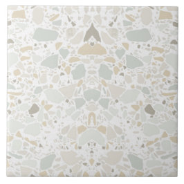 Modern enkel Terrazzo White Tile Kakelplatta