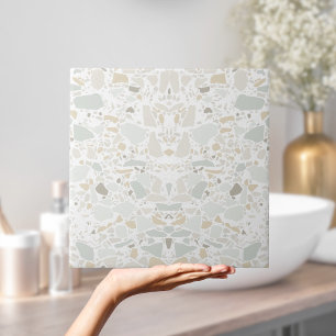 Modern enkel Terrazzo White Tile Kakelplatta