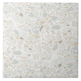 Modern enkel Terrazzo White Tile Kakelplatta