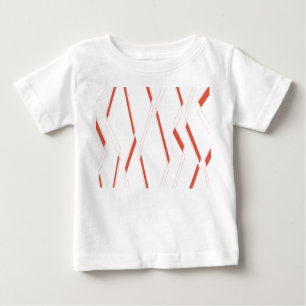 Modern, enkel urban växtabstrakt grafik t shirt