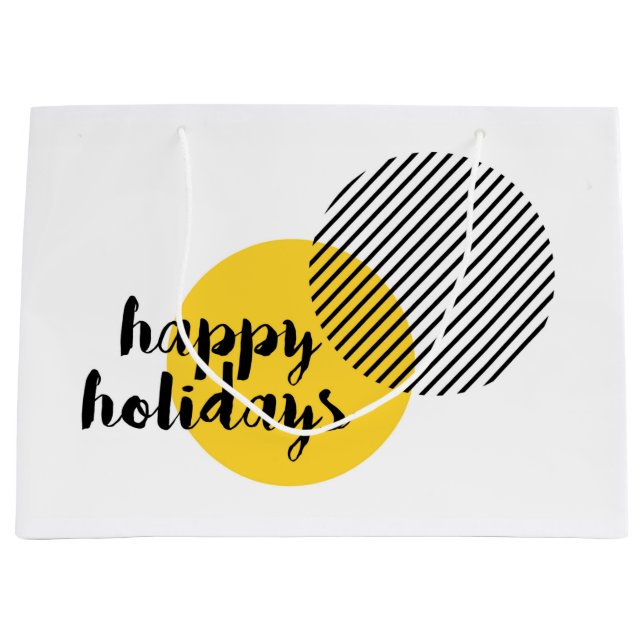 Modern, enkel utformning av trendiget "Glad helg" (Framsidan)