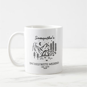 Modern Enkel Vandring Camping Möhippa Fest Kaffemugg
