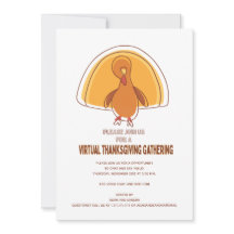 Modern enkel Virtuellare Thanksgiving i Turkiet