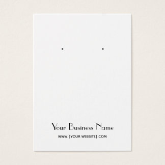 Modern enkel Visning för avläsning av Anpassningsb Visitkort