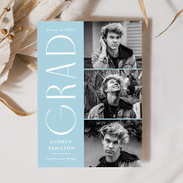 Modern enkelhet Himlar Blue 3 Photo Studenten Meddelande