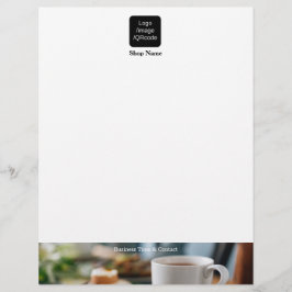 Modern enkelt foto reklamblad